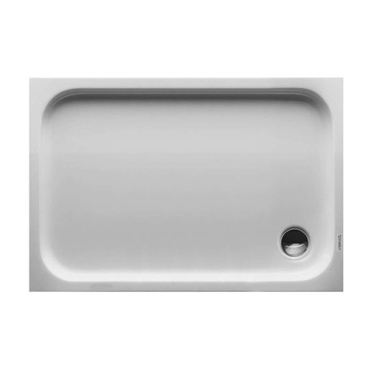 Duravit D-Code - Sprchová vanička 120x80 cm, Antislip, alpská biela 720113000000001