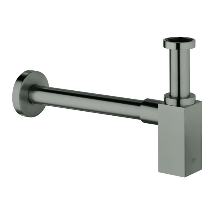 Grohe - Designový sifón, kefovaný Hard Graphite 40564AL0
