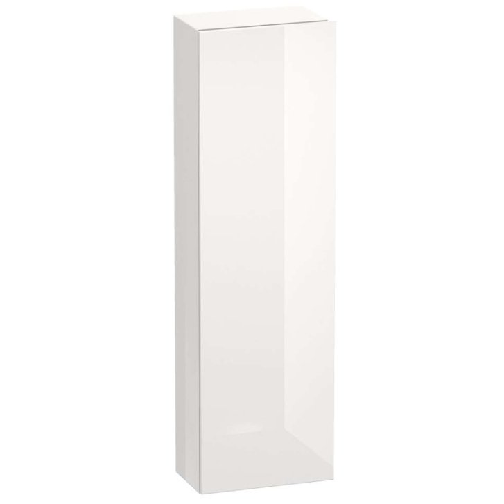 Duravit DuraStyle - Skrinka vysoká 140x40x24 cm, ľavá, lesklá biela DS1218L2222