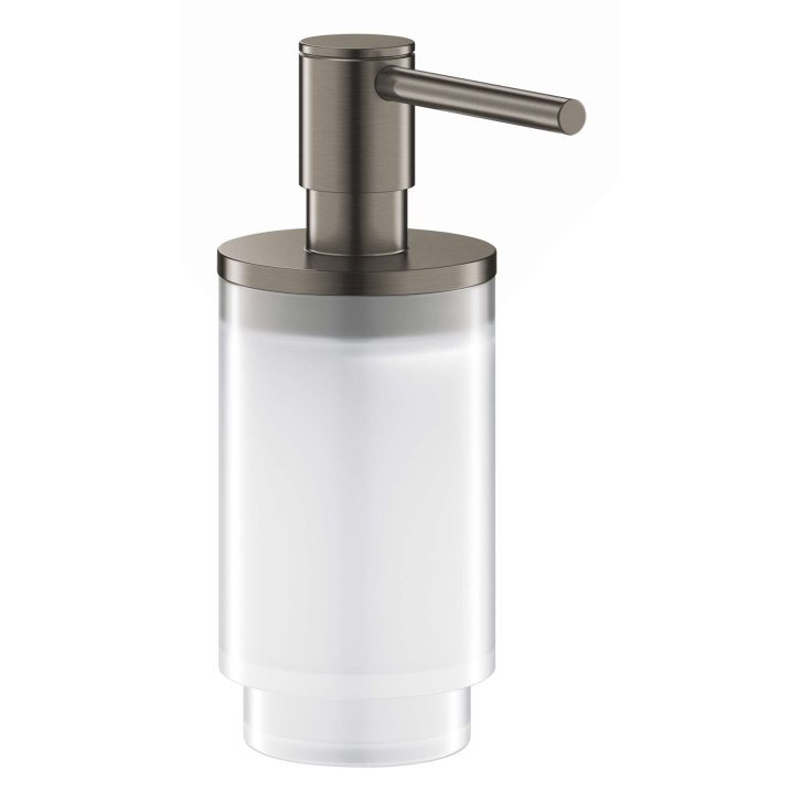 Grohe Selection - Dávkovač tekutého mydla, sklo/kefovaný Hard Graphite 41028AL0