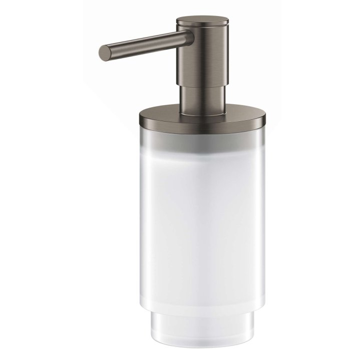 Grohe Selection - Dávkovač tekutého mydla, sklo/kefovaný Hard Graphite 41028AL0