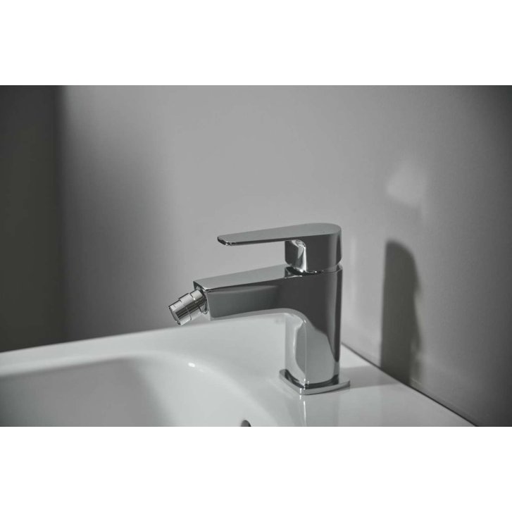 Ideal Standard Cerafine D - Bidetová batéria s výpustom, chróm BC691AA