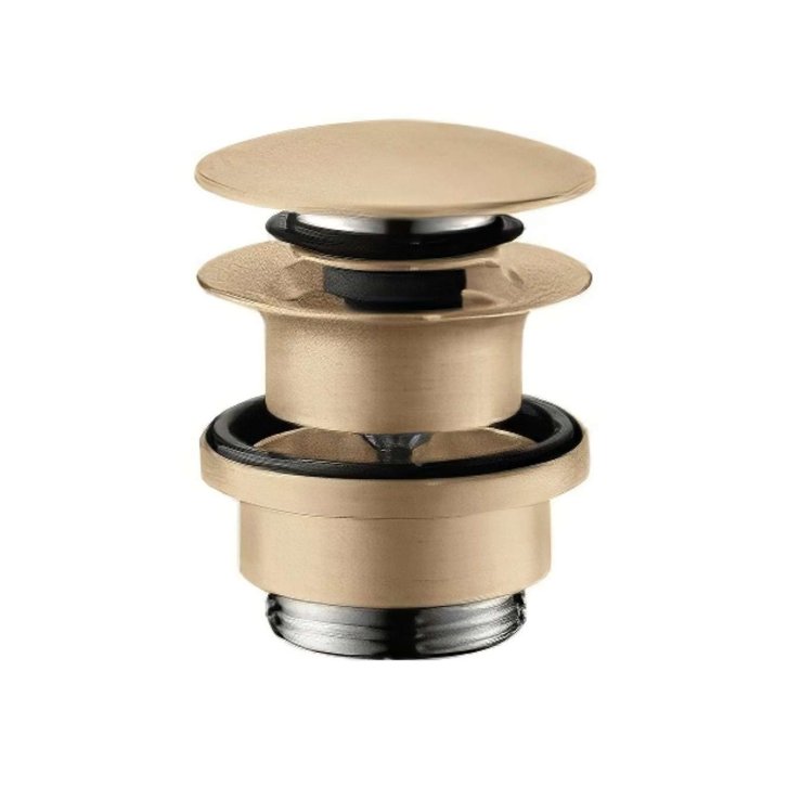 Hansgrohe - Odtoková súprava Push-Open, kefovaný bronz 50100140