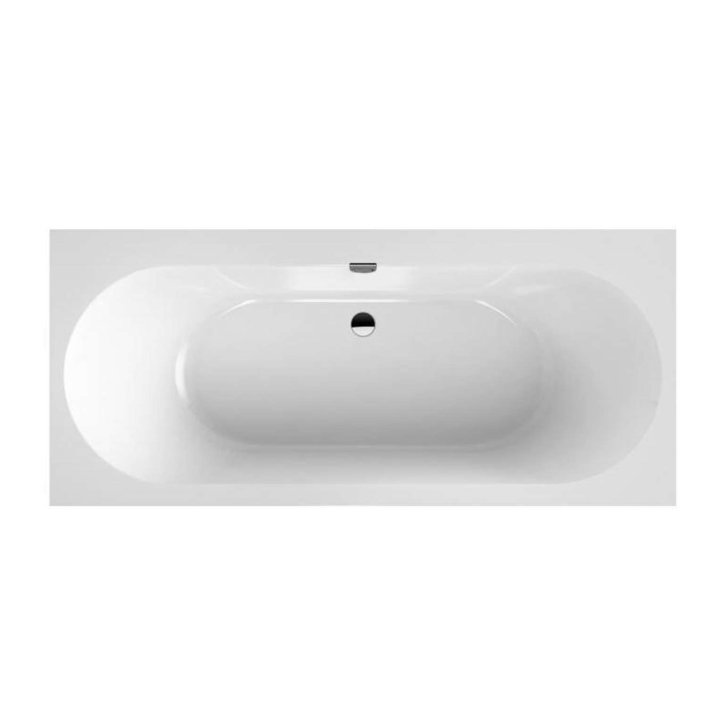 Villeroy & Boch Oberon 2.0 - Vaňa 170x75x47 cm, Quaryl, biela UBQ170OBR2DV-01