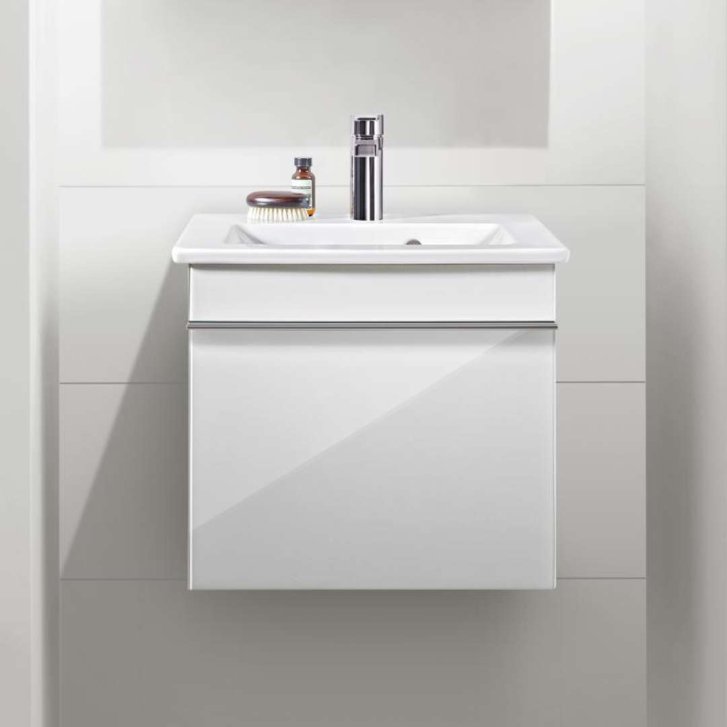Villeroy & Boch Venticello - Umývadielko 50x42 cm, s prepadom, 1 otvor na batériu, alpská biela 41245001