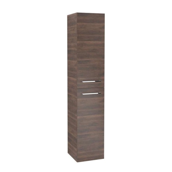 Villeroy & Boch Avento - Skrinka vysoká, 35x176x37 cm, 2 dvierka, Arizona Oak A89400VH