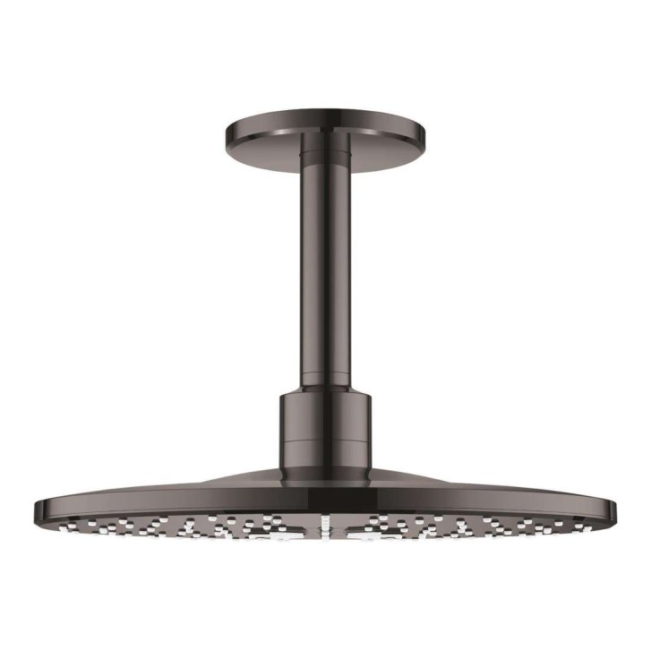 Grohe Rainshower SmartActive - Hlavová sprcha 310, sprchové rameno 14 cm, 2 prúdy, Hard Graphite 26477A00