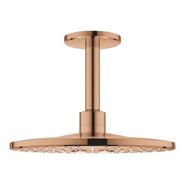 Grohe Rainshower SmartActive - Hlavová sprcha 310, sprchové rameno 14 cm, 2 prúdy, Warm Sunset 26477DA0