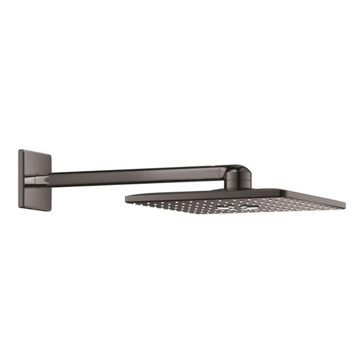 Grohe Rainshower SmartActive Cube - Hlavová sprcha 310, sprchové rameno 43 cm, 2 prúdy, Hard Graphite 26479A00