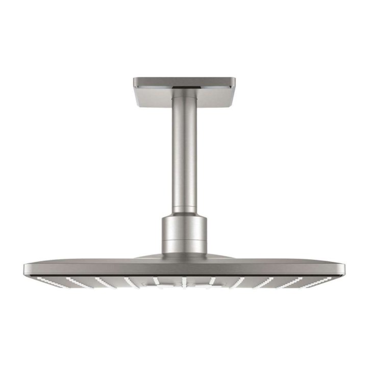 Grohe Rainshower SmartActive Cube - Hlavová sprcha 310, sprchové rameno 14 cm, 2 prúdy, supersteel 26481DC0
