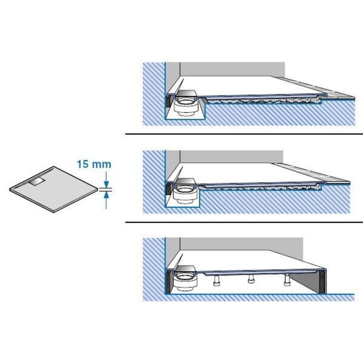 Villeroy & Boch Architectura MetalRim - Sprchová vanička, 80x120 cm, antracit UDA1280ARA215V-1S