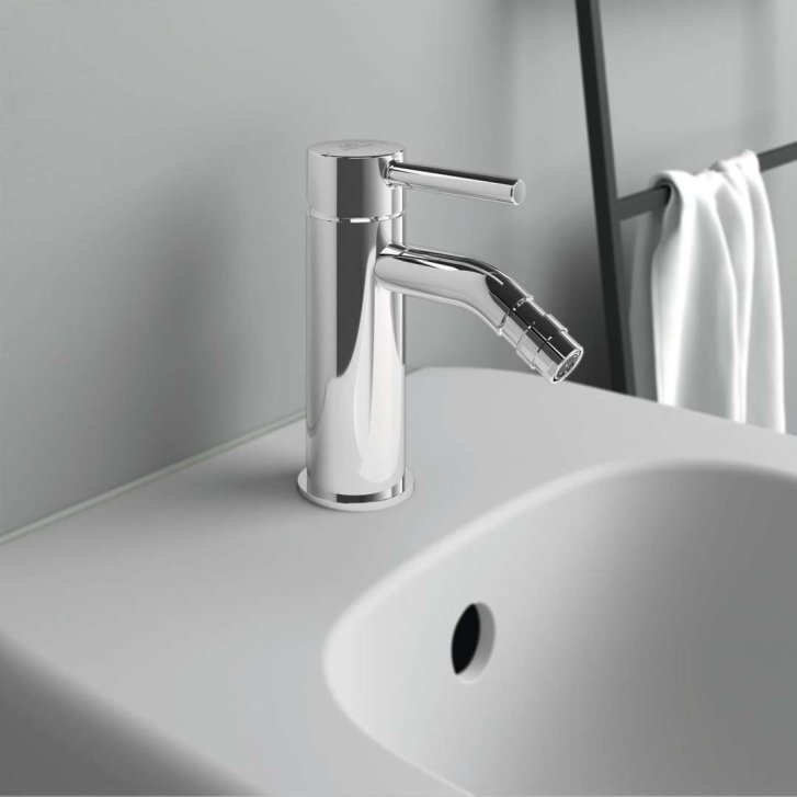Ideal Standard CeraLine - Bidetová batéria s výpustom, chróm BC197AA