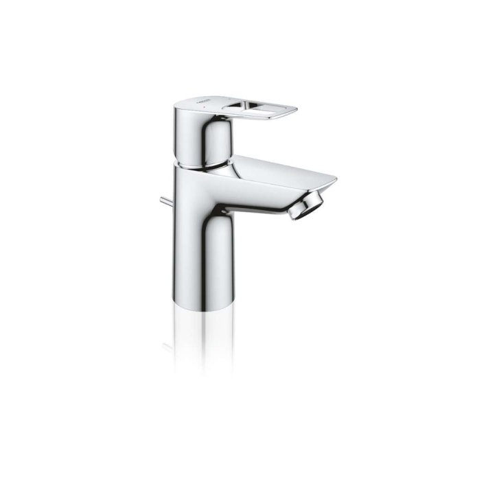 Grohe BauLoop - Umývadlová batéria s výpusťou, chróm 32814001