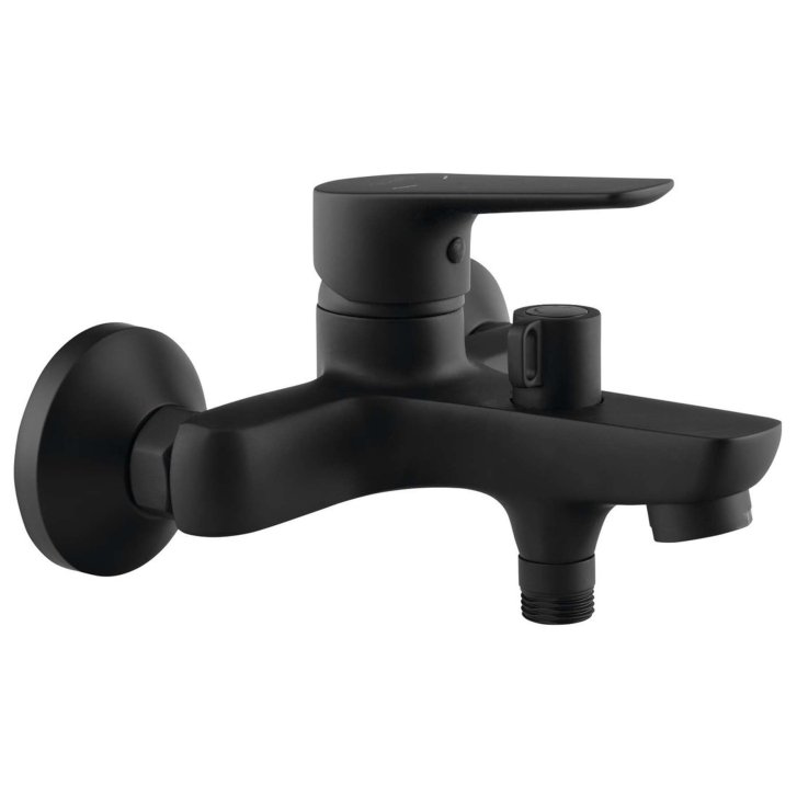Aqualine Lotta - Vaňová batéria, čierna matná LT610B