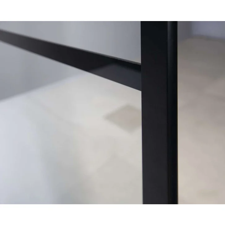 Gelco Cure Black - Sprchová zástena 120x200 cm, čierna mat/číre sklo CB120