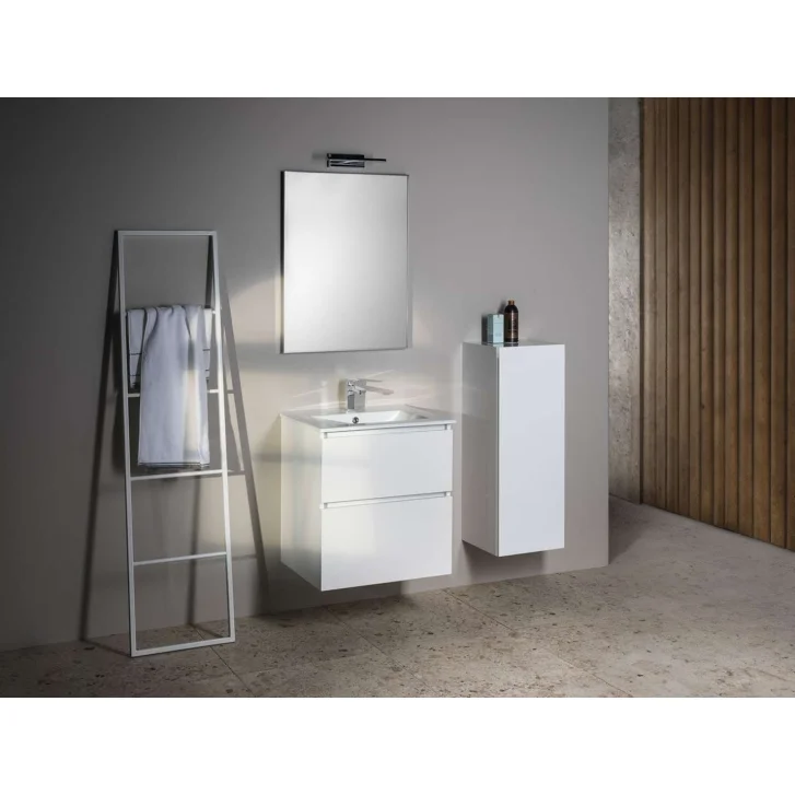 Sapho Espace - Skrinka 35x94x32 cm, 1 dvierka L/P, matná biela ESC530-3131