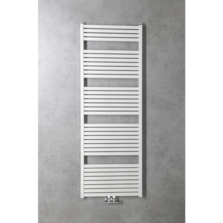 Aqualine - Vykurovacie teleso Tondi, 60x169 cm, stredové pripojenie, biela DT490T