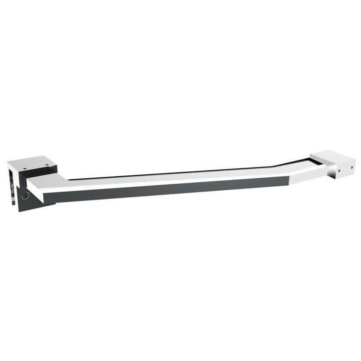 Gelco Dragon - Vzpera k zástenám 300x150 mm, chróm GDV300