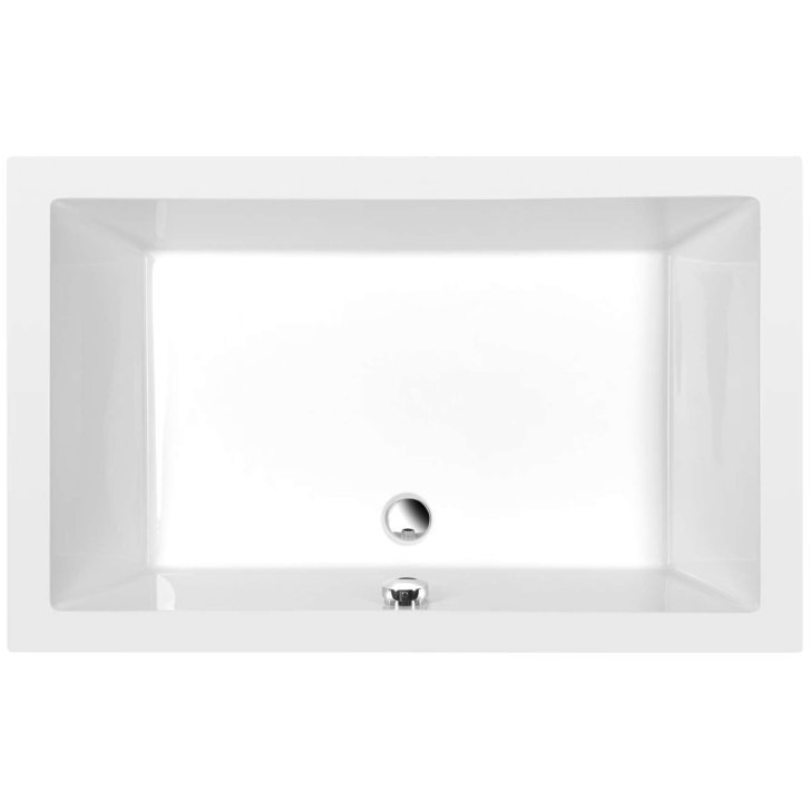 Polysan Deep - Hlboká sprchová vanička, 120x75x26 cm, biela 71564