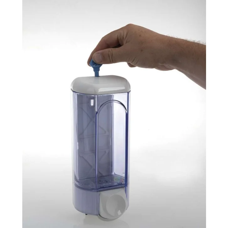 Aqualine - Dávkovač tekutého mydla 800 ml, biela 562