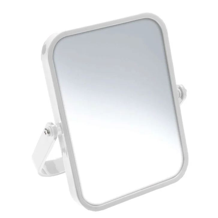 Aqualine White Line - Kozmetické zrkadlo, biela CO2022