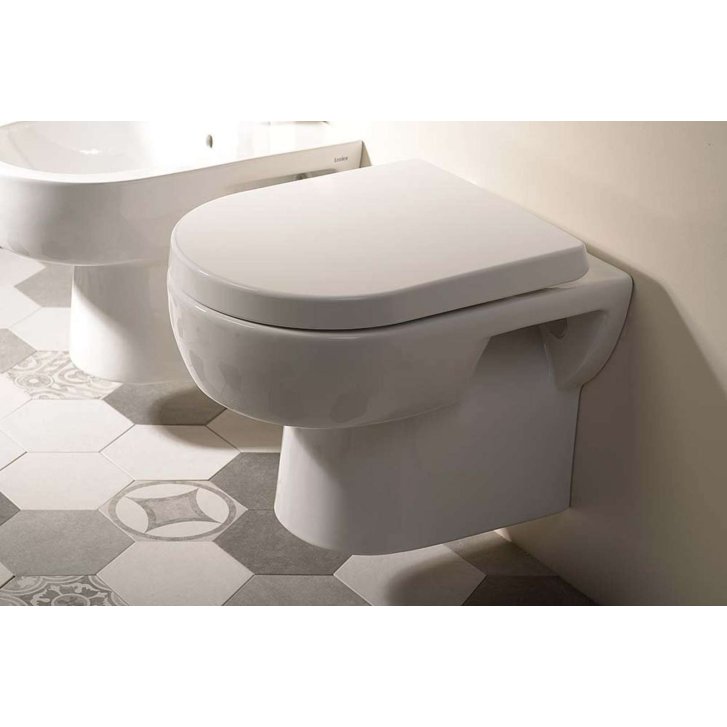 Aqualine Modis - Závesné WC, biela MD001
