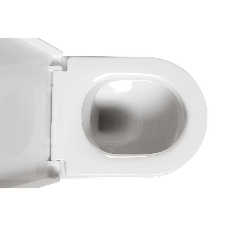 Aqualine Modis - Závesné WC, biela MD001