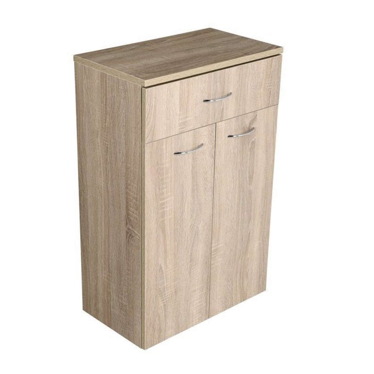 Aqualine Keramia Fresh - Spodná skrinka ZOJA so zásuvkou,  50x78x29 cm, dub platin 50315