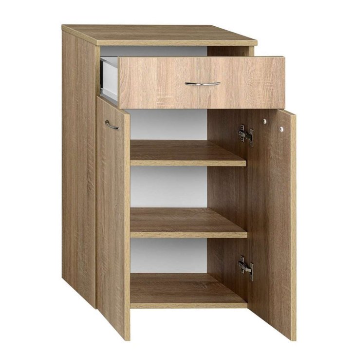 Aqualine Keramia Fresh - Spodná skrinka ZOJA so zásuvkou,  50x78x29 cm, dub platin 50315