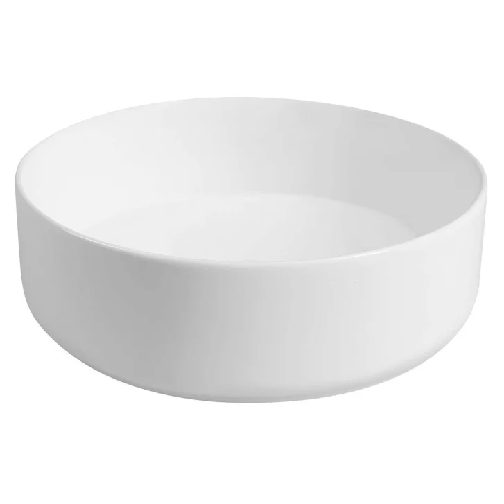 Sapho Isvea - Umývadlo na dosku, priemer 36 cm, bez prepadu, matná biela 10NF65036-2L