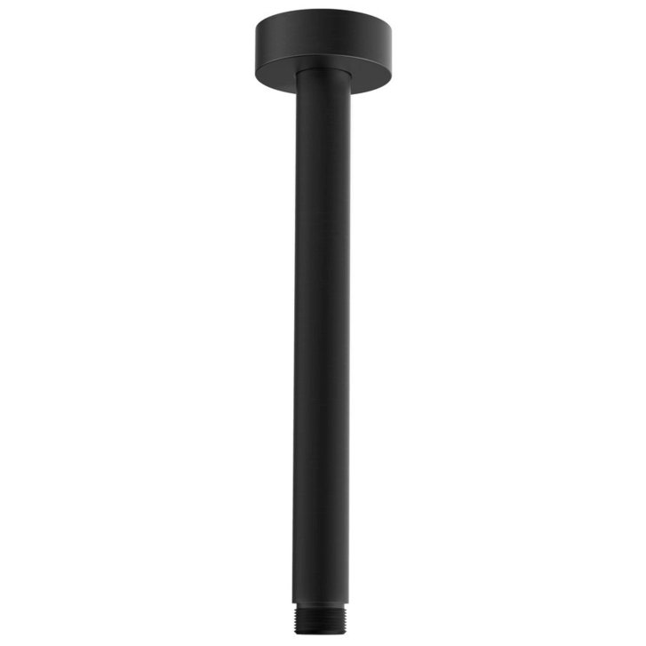 Sapho - Sprchové rameno stropné, 20 cm, matná čierna 1205-05B