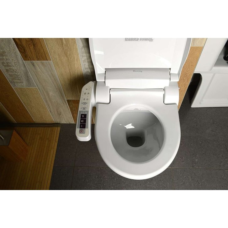 Sapho Blooming Eko Plus - Elektronický bidet, SoftClose, biela NB-1160D