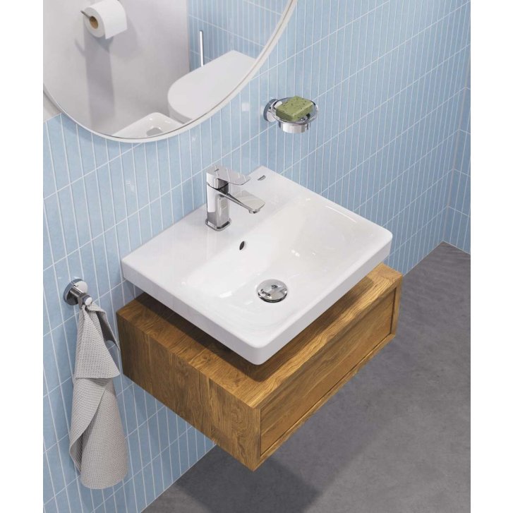 Grohe Euro Ceramic - Umývadielko 45x39 cm, s prepadom, otvor na batériu, alpská biela 102435SH00