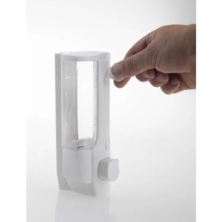 Aqualine - Dávkovač tekutého mydla 350 ml, biela 72027