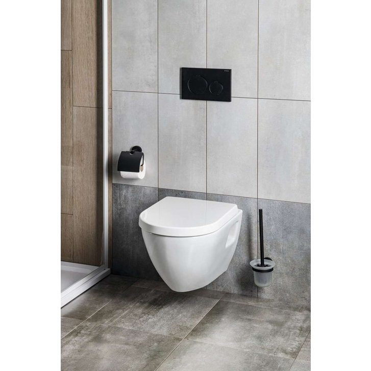 Aqualine Nera - Závesné WC, biela NS952