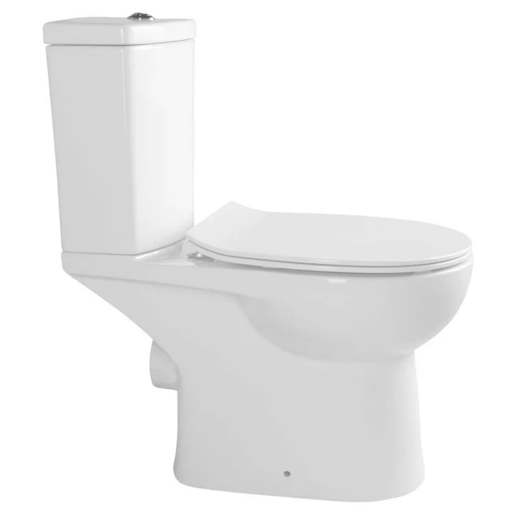 Sapho - WC kombi Kairo, s bidetovou spŕškou, zadný odpad, biela PC106