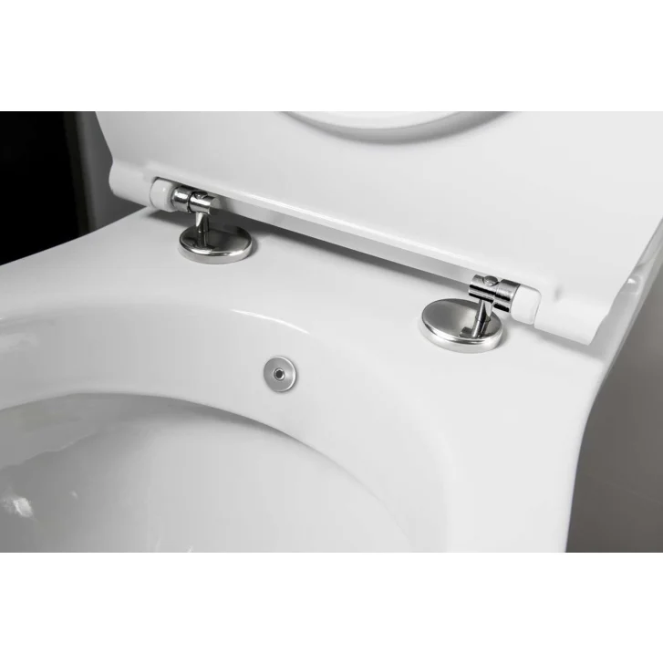 Sapho - WC kombi Kairo, s bidetovou spŕškou, zadný odpad, biela PC106