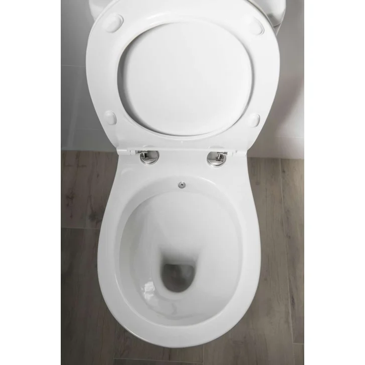 Sapho - WC kombi Kairo, s bidetovou spŕškou, zadný odpad, biela PC106