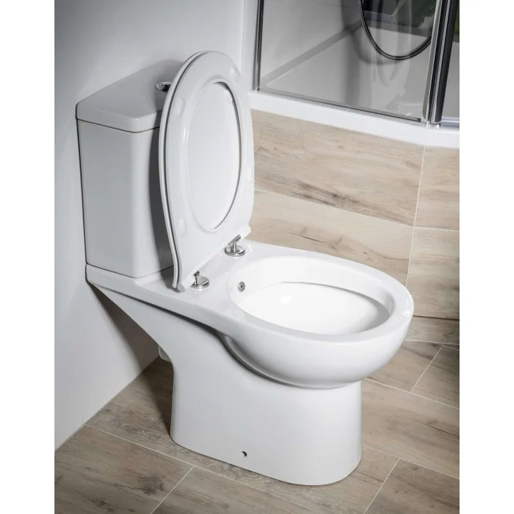 Sapho - WC kombi Kairo, s bidetovou spŕškou, zadný odpad, biela PC106