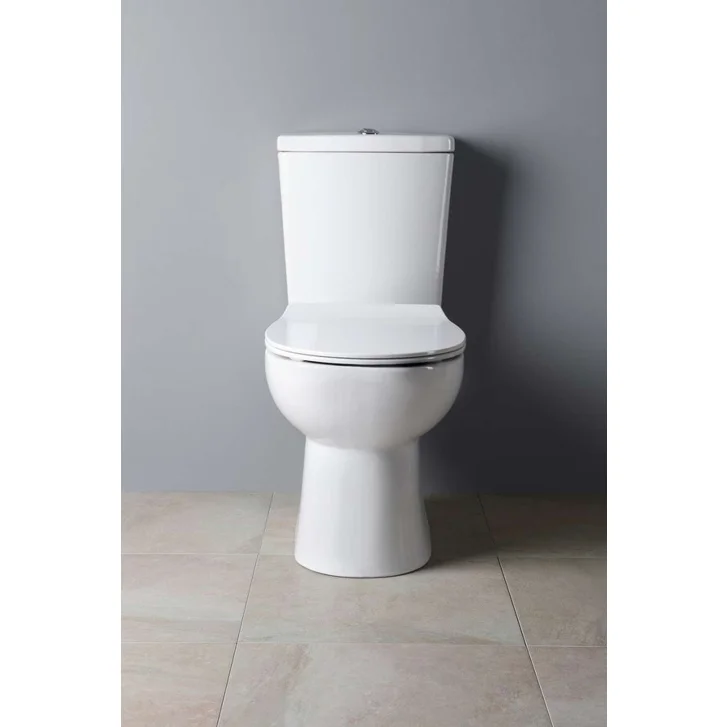 Sapho - WC kombi Kairo, s bidetovou spŕškou, zadný odpad, biela PC106