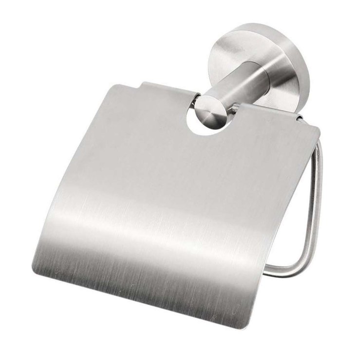 Sapho X-STEEL - Držiak toaletného papiera s krytom, nerezová XS701