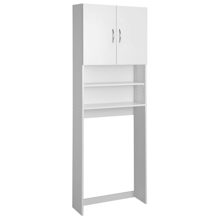 Aqualine Simplex Eco - Skrinka za práčku Simplex Eco 63x25x190 cm, biela SIME715