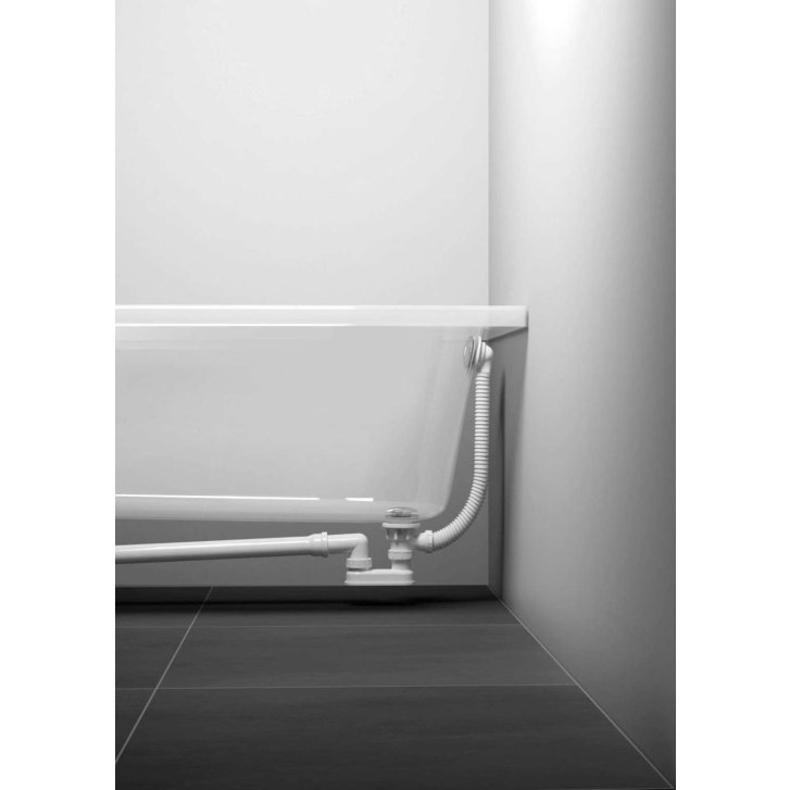 Ravak - Vaňová odtoková a prepadová súprava, dĺžka 570 mm, ClickClack, chróm X01377