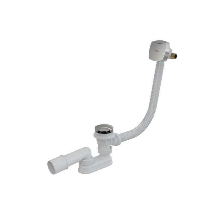 Ravak - Vaňová odtoková a prepadová súprava s napúšťaním, ClickClack, dĺžka 570 mm, chróm X01440