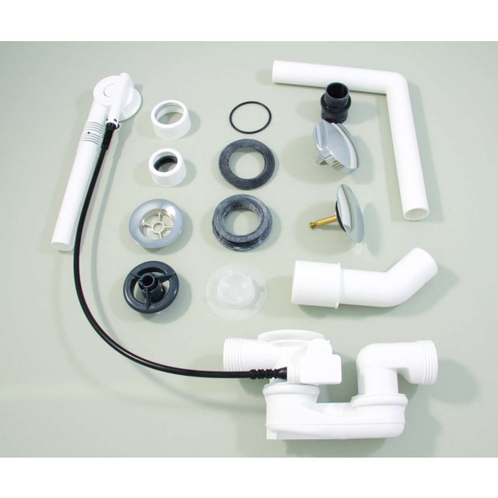 Ideal Standard - Odtoková a prepadová súprava Multiplex, chróm K7804AA