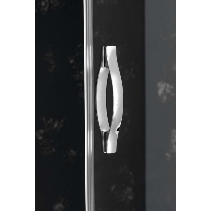 Gelco Sigma - Sprchové dvere Simply dvojdielne 120 cm, Coated Glass, lesklý hliník/číre sklo GS1112