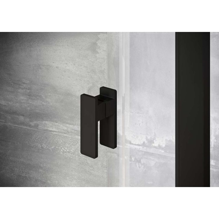 Ravak Nexty - Sprchové dvere pivotové 90 cm, čierna/číre sklo 03O70300Z1