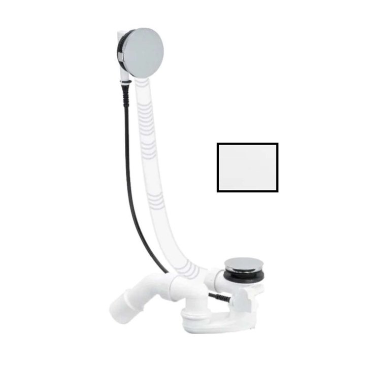 Villeroy & Boch - Odpadová a prepadová súprava, alpská biela U909604-01