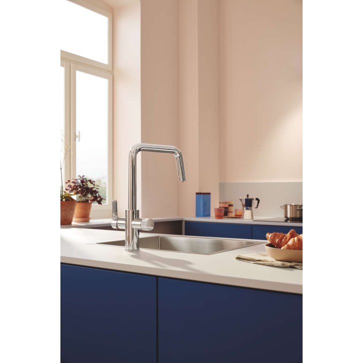 Grohe Blue Pure - Drezová batéria EuroSmart s filtračnou funkciou, chróm 30583000
