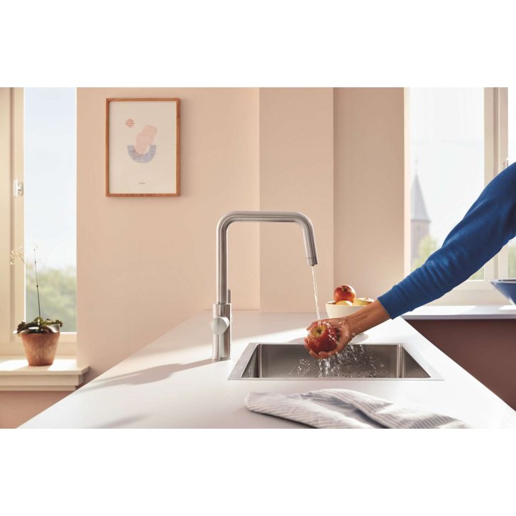 Grohe Blue Pure - Drezová batéria EuroSmart s filtračnou funkciou, chróm 30583000
